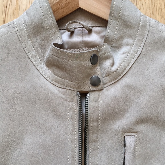 Suede motor cycle jacket - Picture 2 of 7